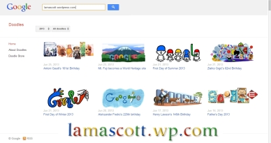 google doodles lamascott wordpress